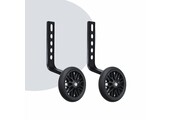 Voltano Zijwieltjes Strong - Zwart - 12-20 Inch - Verstevigd Staal
