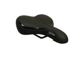 Simson Sollievo Fietszadel - Unisex - Zwart