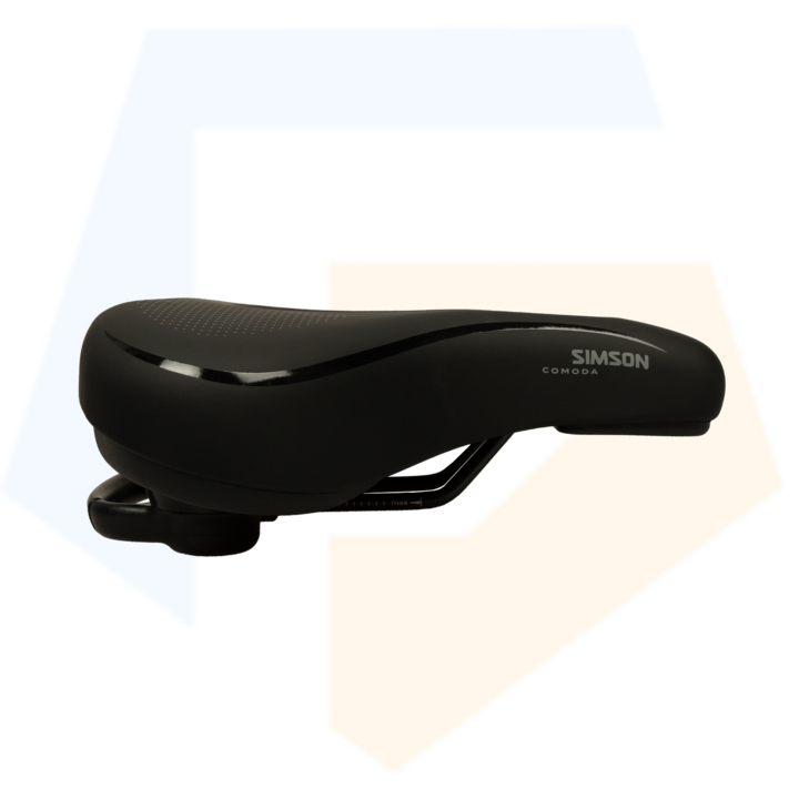 Simson Comoda Fietszadel - Unisex - Zwart