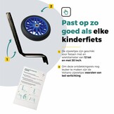 Voltano Zijwieltjes Strong - Blauw - 12-20 Inch - Verstevigd Staal