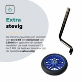 Voltano Zijwieltjes Strong - Blauw - 12-20 Inch - Verstevigd Staal