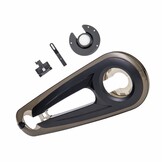 Voltano Kettingkast 26/28 Inch - Smoke / Zwart - Met Bevestigingsmateriaal