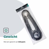 Voltano Kettingkast 26/28 Inch - Smoke / Zwart - Met Bevestigingsmateriaal