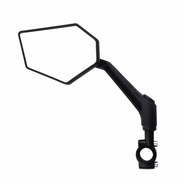 Voltano E-bike Fietsspiegel XL Links - Zwart - Anti Reflectie