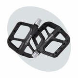 Voltano MTB / Racefietspedalen - Mat Zwart - Antislip - Grip pedalen
