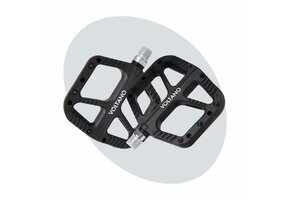 Voltano MTB / Racefietspedalen - Mat Zwart - Antislip - Grip pedalen