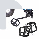 Voltano MTB / Racefietspedalen - Mat Zwart - Antislip - Grip pedalen