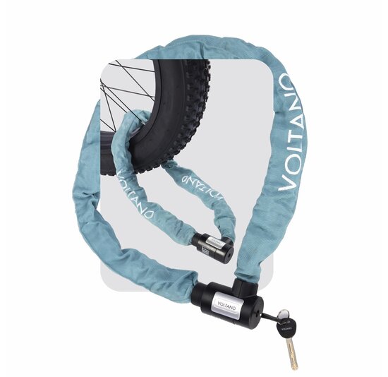 Voltano ART2 Kettingslot - Ice Blauw - 100 CM - ART 2 Slot