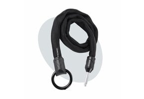 Voltano Insteekketting – 100 cm – Zwart - 5,5 MM Gehard Staal