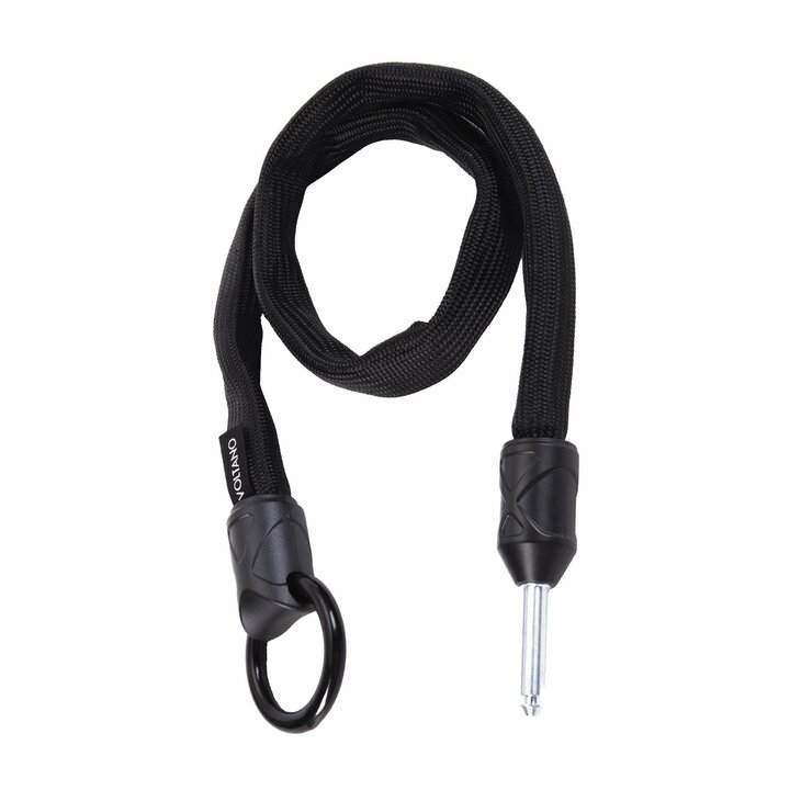 Voltano Insteekketting – 140 cm – Zwart - 5,5 MM Gehard Staal