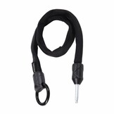 Voltano Insteekketting – 140 cm – Zwart - 5,5 MM Gehard Staal