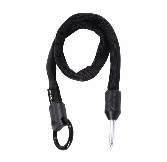 Voltano Insteekketting – 140 cm – Zwart - 5,5 MM Gehard Staal