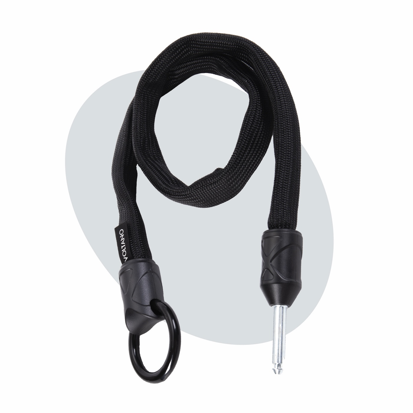 Voltano Insteekketting – 140 cm – Zwart - 5,5 MM Gehard Staal