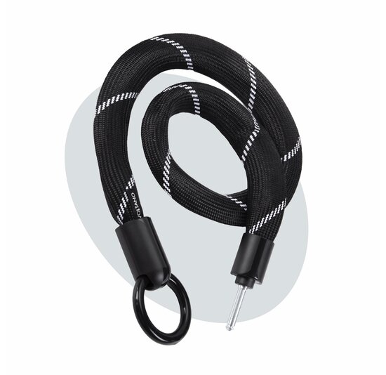 Voltano Insteekketting Extra Dik – 140 cm – Zwart - 8 MM Gehard Staal