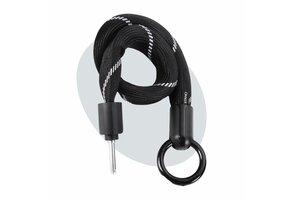 Voltano Insteekketting Extra Dik – 100 cm – Zwart - 8 MM Gehard Staal