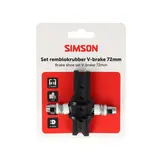 Simson V-brake Remblokken - 72MM - Per Paar