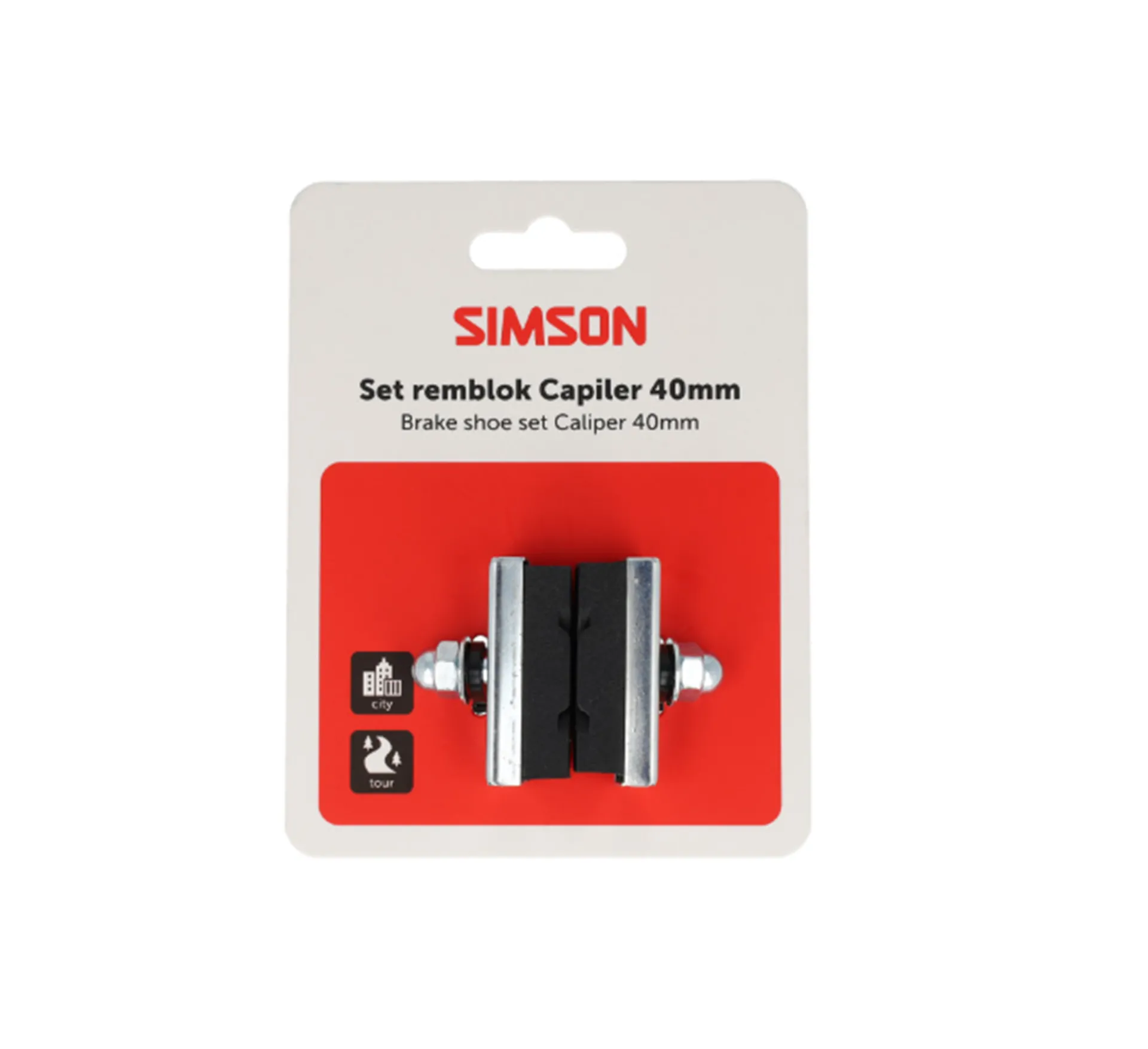 Simson Caliper Remblokken - Klassieke Velgremmen - 40MM