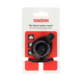 Simson Allure Fietsbel - Zwart