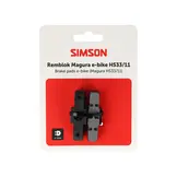 Simson Magura E-bike Remblokken - Geschikt Voor HS33/HS11 Remsysteem