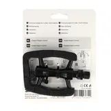 Simson Elegant Comfort Fietspedalen - Aluminium - Zwart