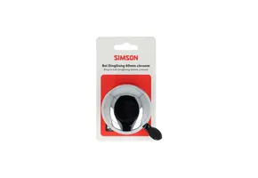 Simson DingDong Fietsbel - Medium 60MM - Chroom