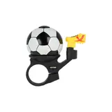 Simson Voetbal Kinder Fietsbel - Zwart/Wit