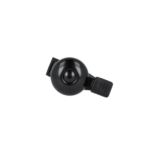 Simson Mini Fietsbel - Flexband Bevestiging - Aluminium - Zwart