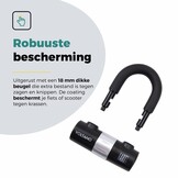 Voltano Art 4 Schijfremslot Met U-Beugel - Zwart - Remschijfslot Met Reminderkabel 150 CM