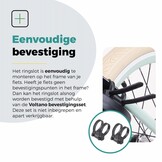 Voltano Ringslot ART2 - E-bike - Zwart - Insteekoptie