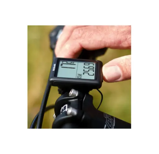 Sigma BC 5.0 Fietscomputer - 5 Functies - Zwart