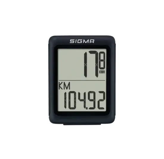 Sigma BC 5.0 Fietscomputer - 5 Functies - Zwart