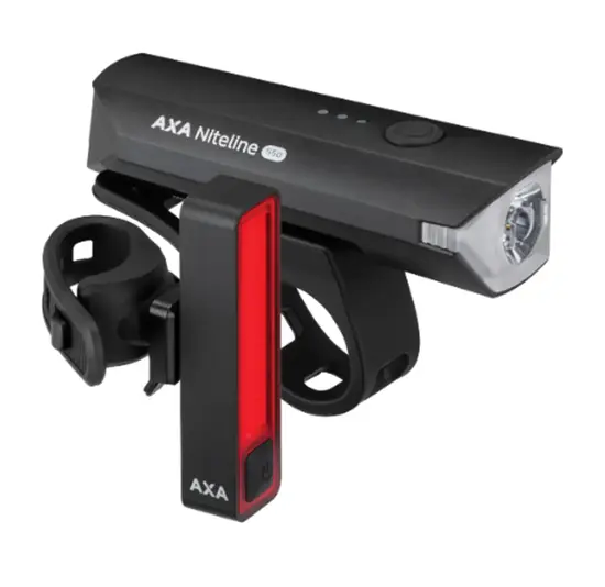 Axa Niteline 550 Verlichtingsset - USB-C Oplaadbaar