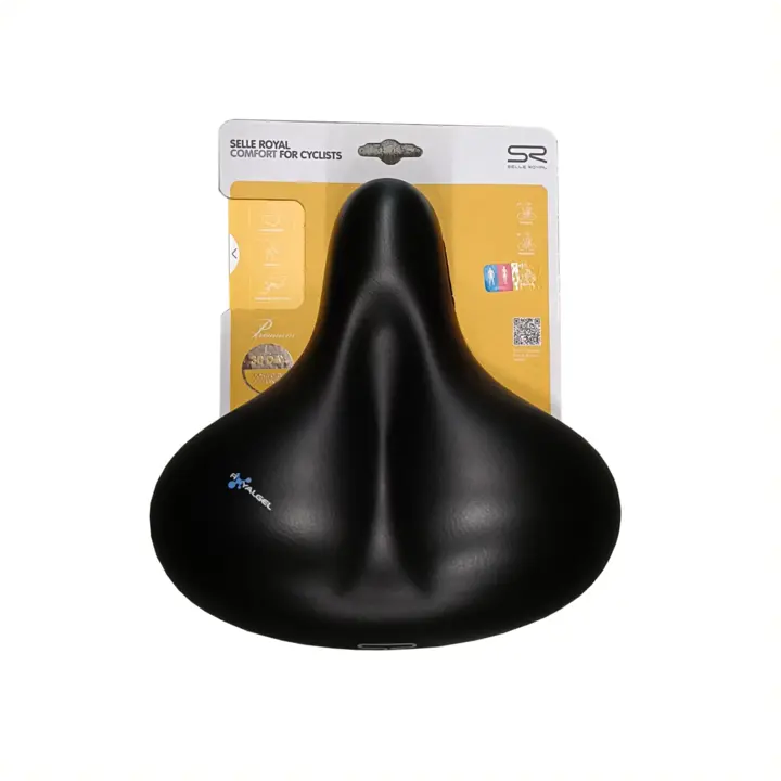 Selle Royal Journey Premium - Relaxed Fietszadel - Zwart