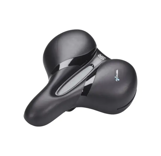 Selle Royal Respiro - Unisex Fietszadel - Relaxed - Zwart