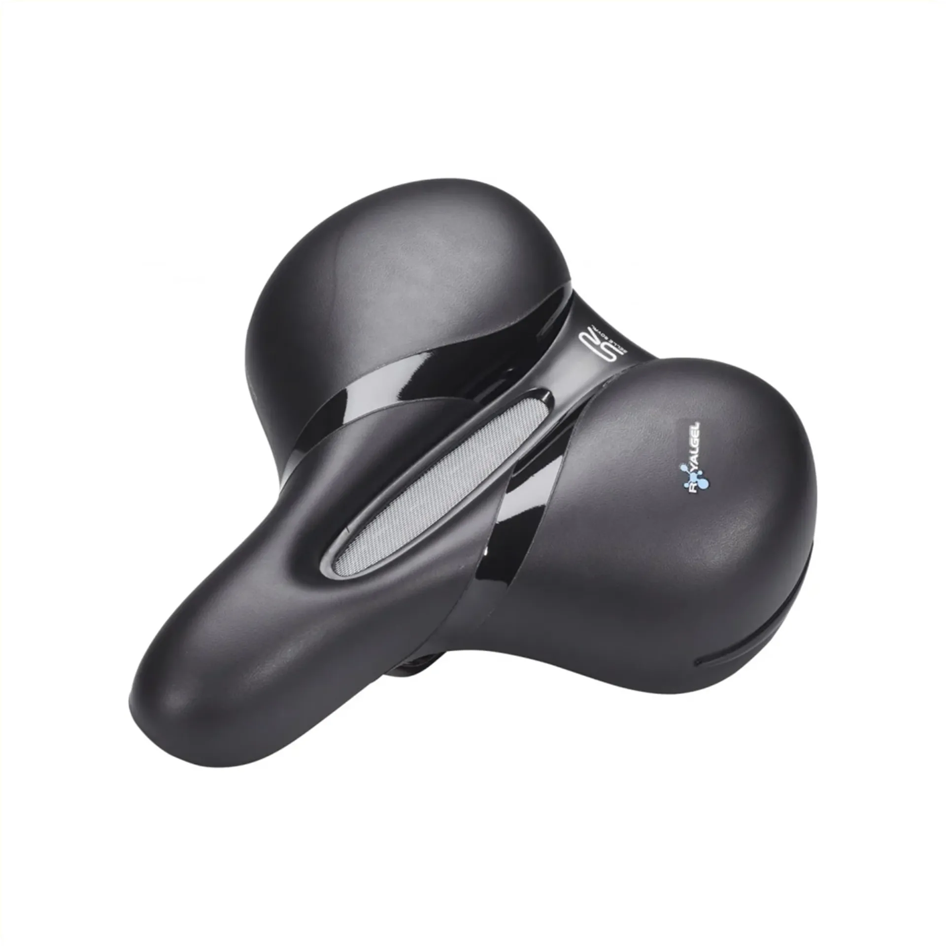 Selle Royal Respiro - Unisex Fietszadel - Relaxed - Zwart