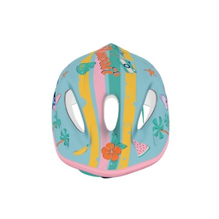 Disney Kinder Fietshelm - Stitch - Blauw - 52-56 CM