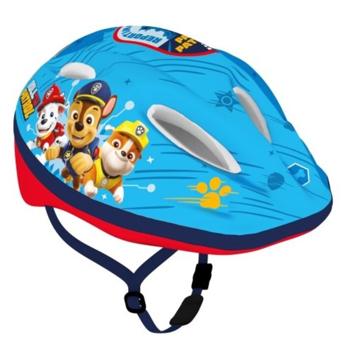 Disney Kinder Fietshelm - Paw Patrol - Blauw/Rood - 52-56 CM
