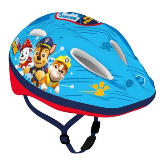 Disney Kinder Fietshelm - Paw Patrol - Blauw/Rood - 52-56 CM