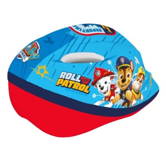 Disney Kinder Fietshelm - Paw Patrol - Blauw/Rood - 52-56 CM