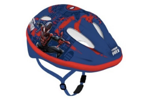 Disney Kinder Fietshelm - Spider-Man - Blauw - 52-56 CM