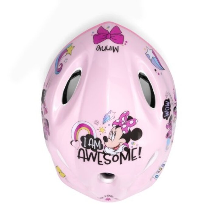 Disney Kinder Fietshelm - Minnie - Roze - 52-56 CM
