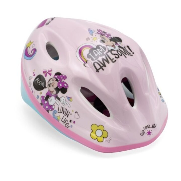 Disney Kinder Fietshelm - Minnie - Roze - 52-56 CM
