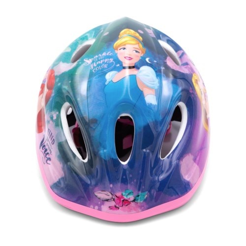 Disney Kinder Fietshelm - Princes - Blauw / Roze - 52-56 CM