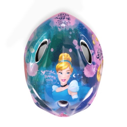 Disney Kinder Fietshelm - Princes - Blauw / Roze - 52-56 CM