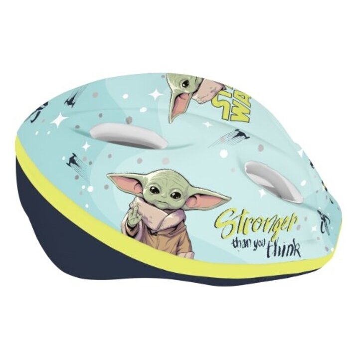 Disney Kinder Fietshelm - Mandalorian - Mintgroen - 52-56 CM