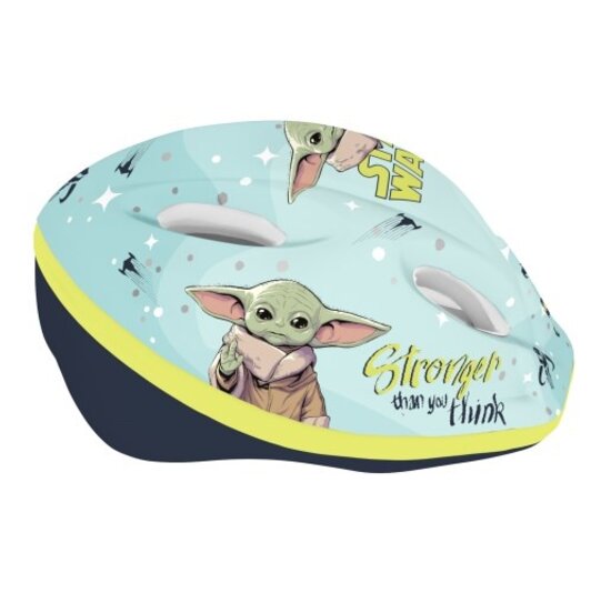 Disney Kinder Fietshelm - Mandalorian - Mintgroen - 52-56 CM