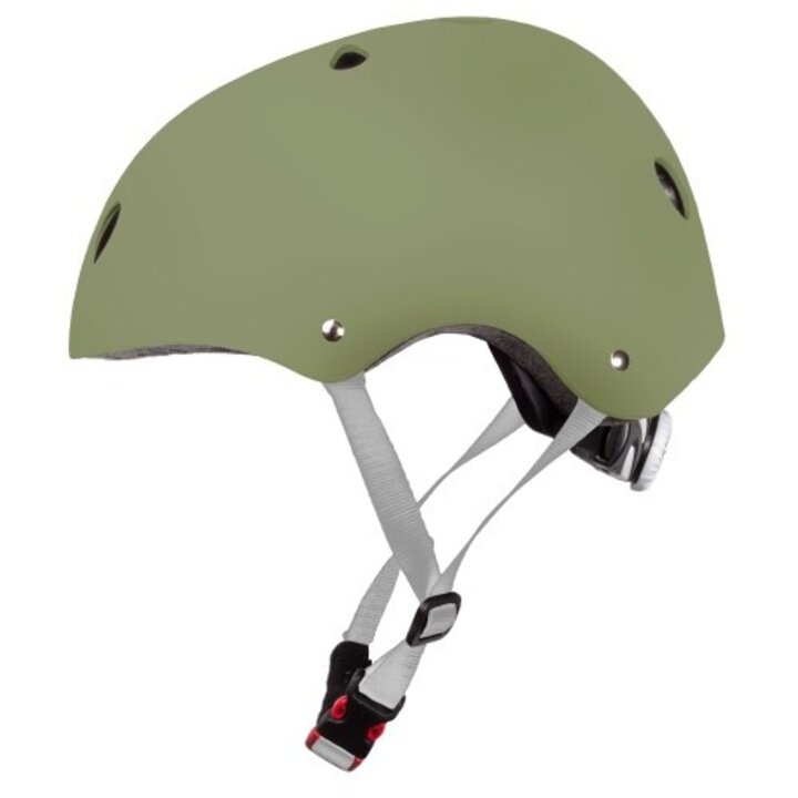 Kinder Fietshelm Sport - 7-Brand - Legergroen - 52-56 CM