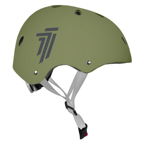 Kinder Fietshelm Sport - 7-Brand - Legergroen - 52-56 CM