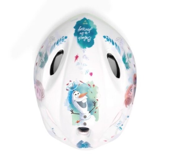 Disney Kinder Fietshelm - Frozen - Wit - 52-56 CM