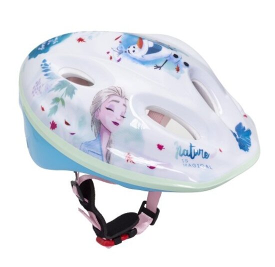 Disney Kinder Fietshelm - Frozen - Wit - 52-56 CM